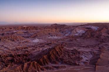 Lila Atacamawüste