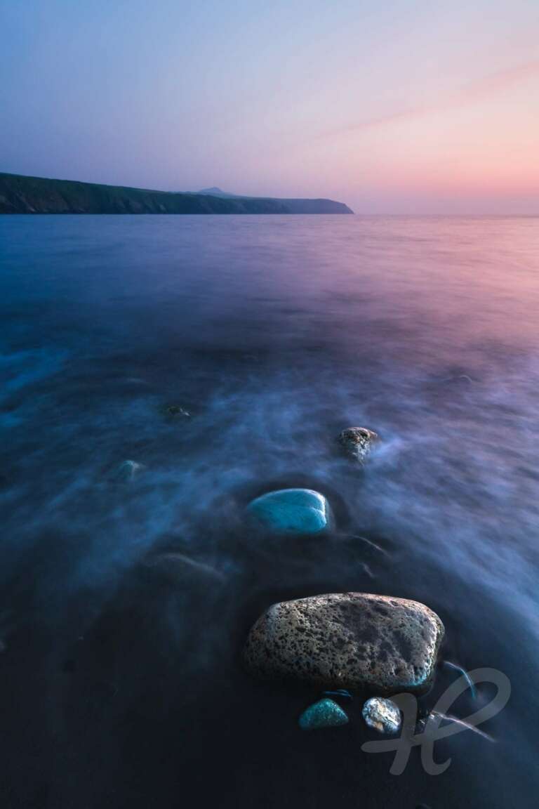 Blaue Stunde am Meer