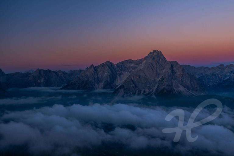 Sonnenaufgang in den Sextener Dolomiten