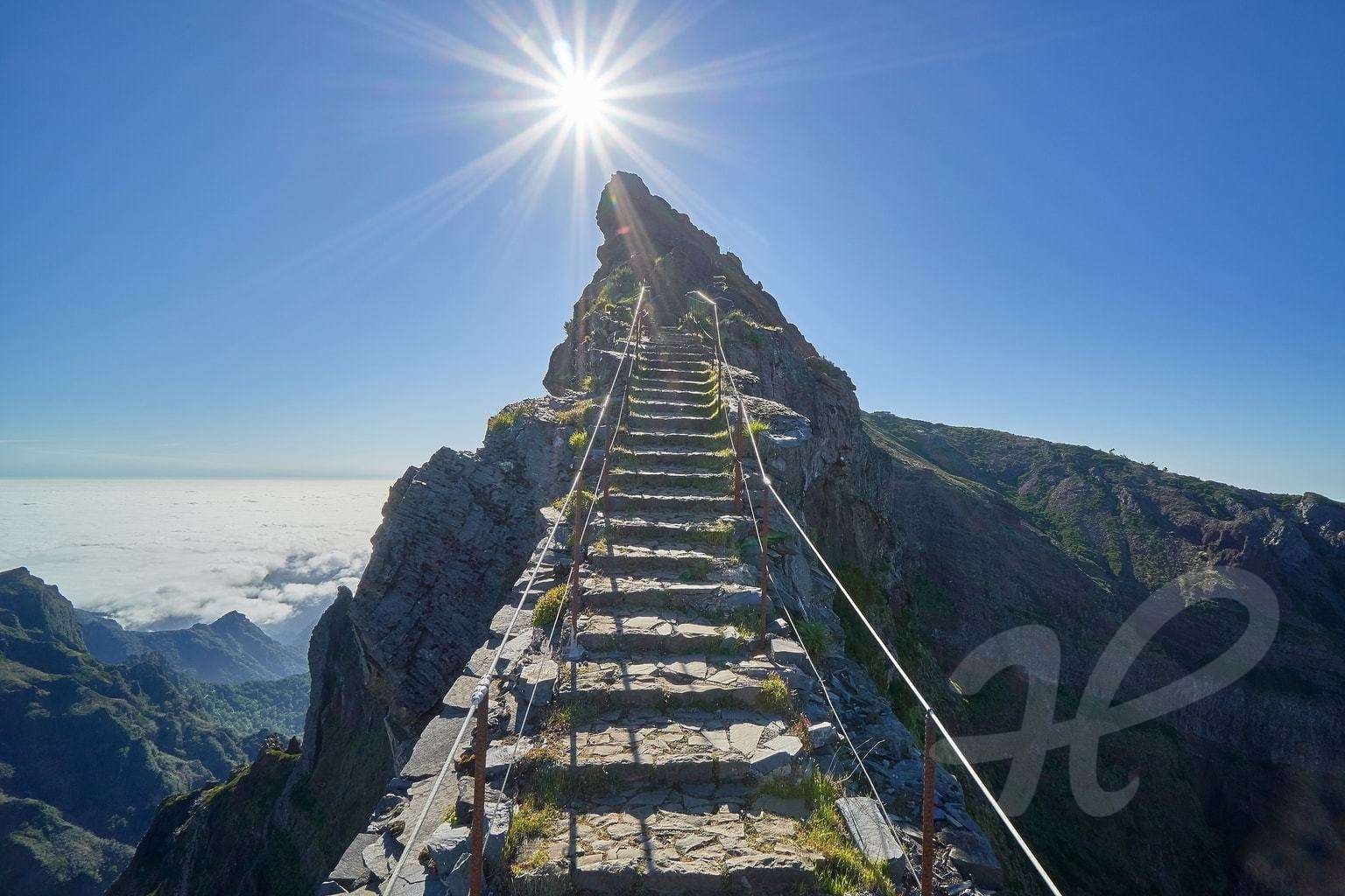 Himmelstreppe auf Madeira | Heimatfotos