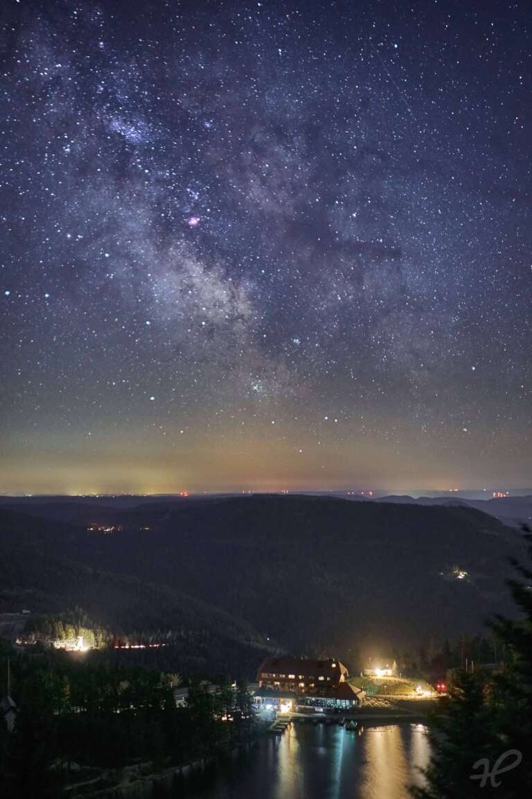 Mummelseeblick mit Milchstraße