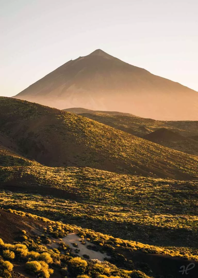 Goldene Stunde am Teide Vulkan