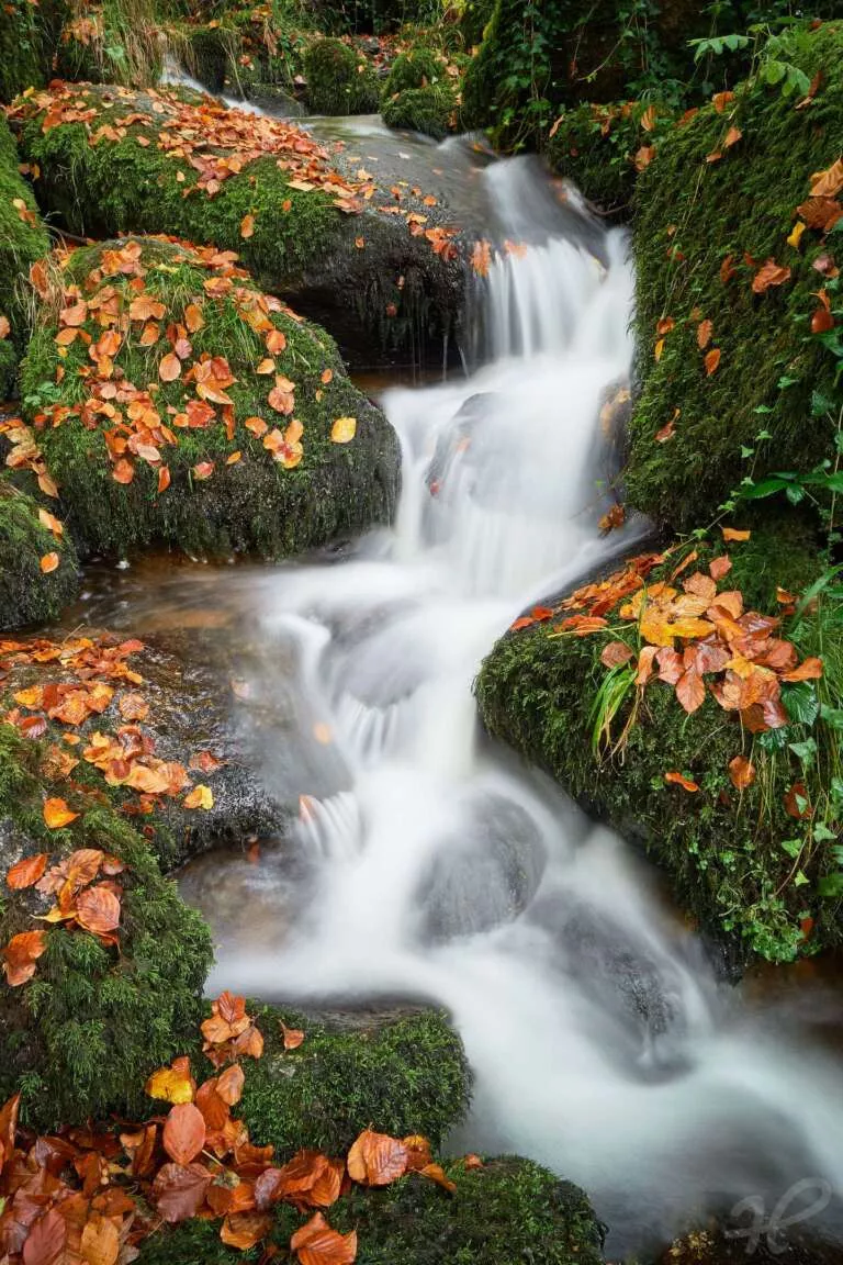 Gaishöll Wasserfälle im Herbst