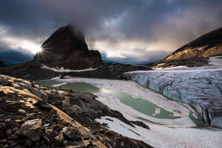 Grand Méan Gletscher in Frankreich