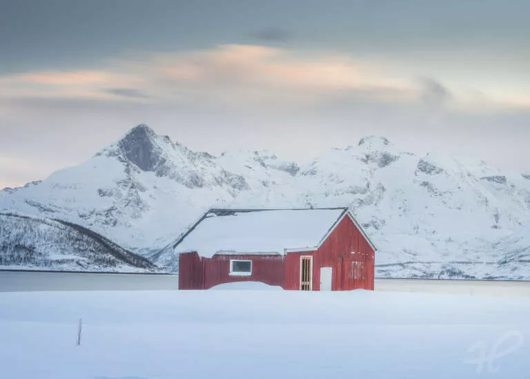 Fjordland im Winter