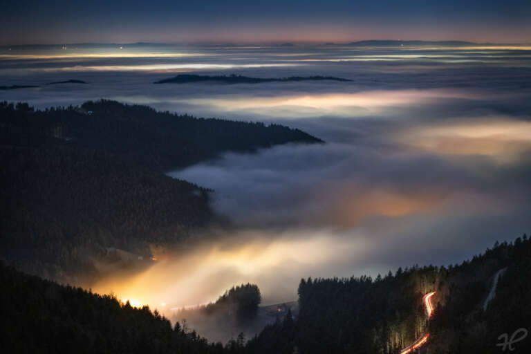 Nacht und Nebel über der Ortenau
