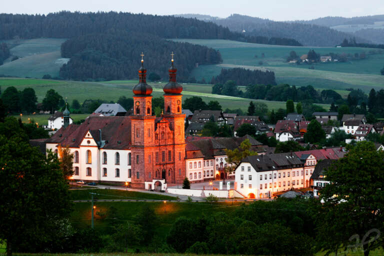 Die Klosterkirche des ehemaligen Benediktinerklosters St. Peter, Schwarzwald
