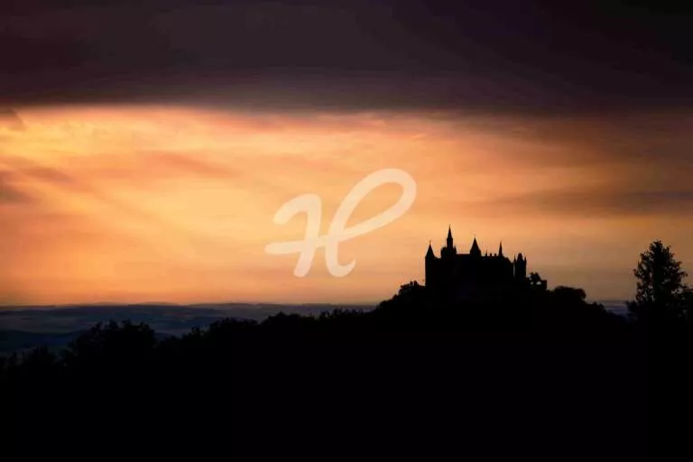 Silhouette der Hohenzollern
