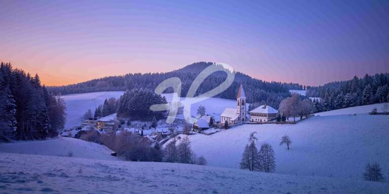 St. Roman bei Wolfach im Winter