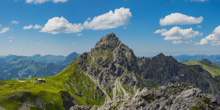 Fiderepasshuette und Hammerspitze
