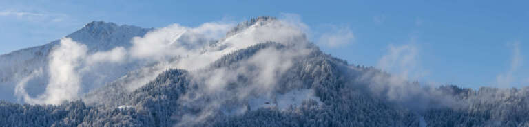 Ein Wintertag im Herzen des Allgäus