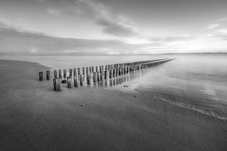 Beach – Schwarz Weiß