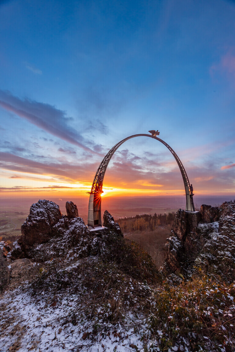 Sonnenaufgang am Adlerbogen