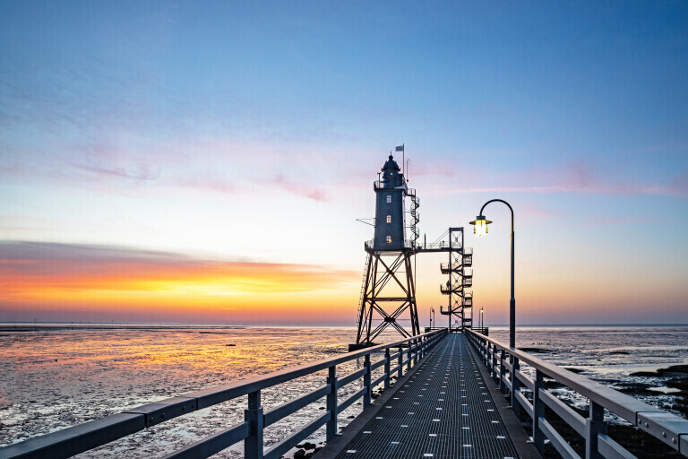 Abends am Leuchtturm