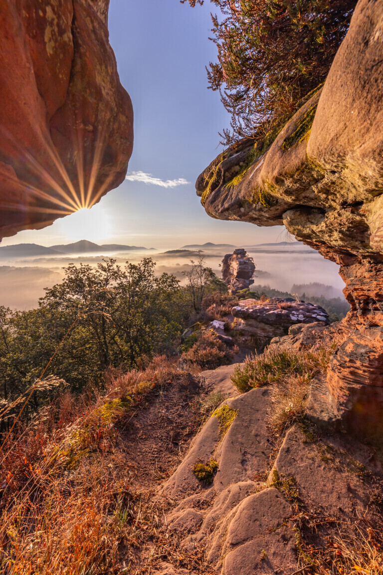 Geierstein mit Sonnenstern