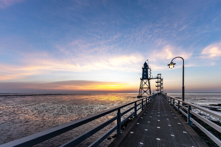 Dämmerung am Leuchtturm