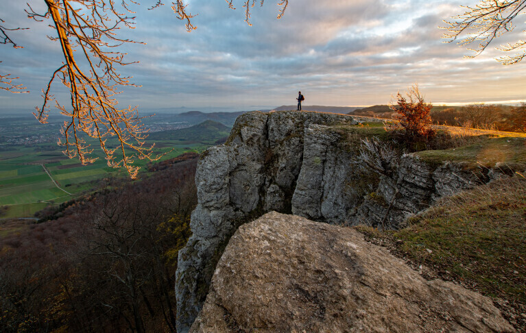 Steilrand der Alb am Breitenstein