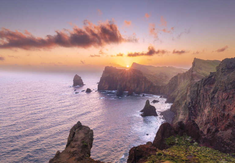 Sonnenaufgang auf Madeira