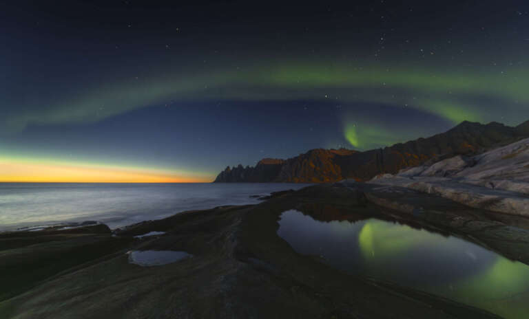 Polarlichter auf Senja