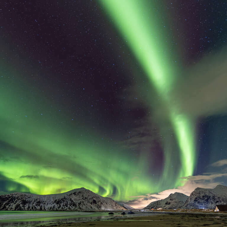 Polarlichter bei Flakstad