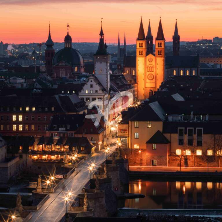 Morgenstimmung in Würzburg