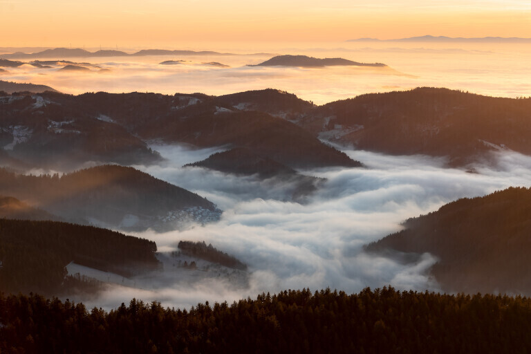 Nebelmeer über der Ortenau