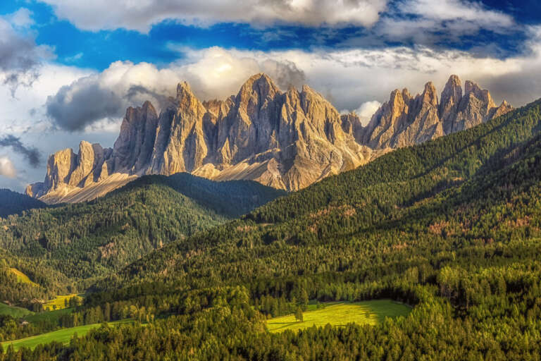 Geislerspitzen in den Dolomiten