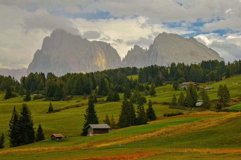 Seiser Alm in den Dolomiten