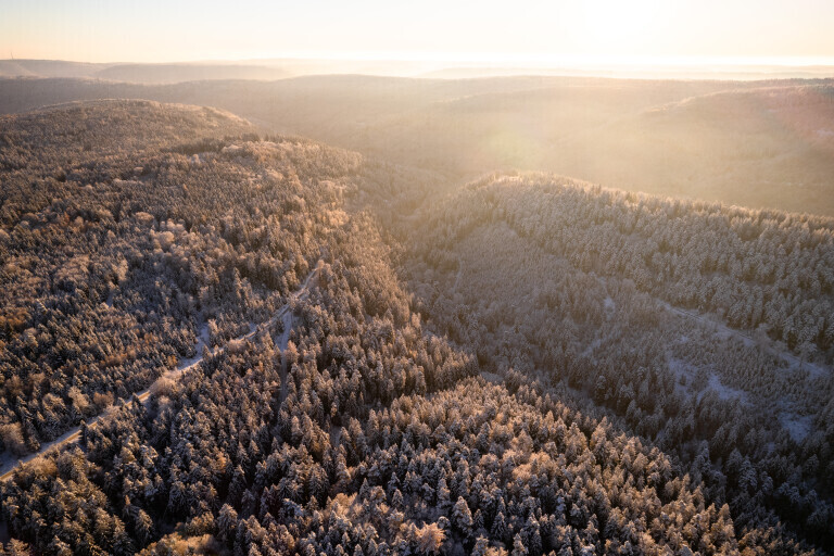 Sonnenaufgang über dem Eyachtal