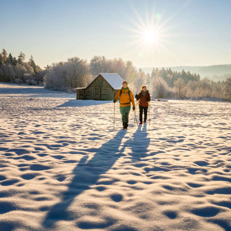 Schneeschuhwanderung auf dem Dobel II