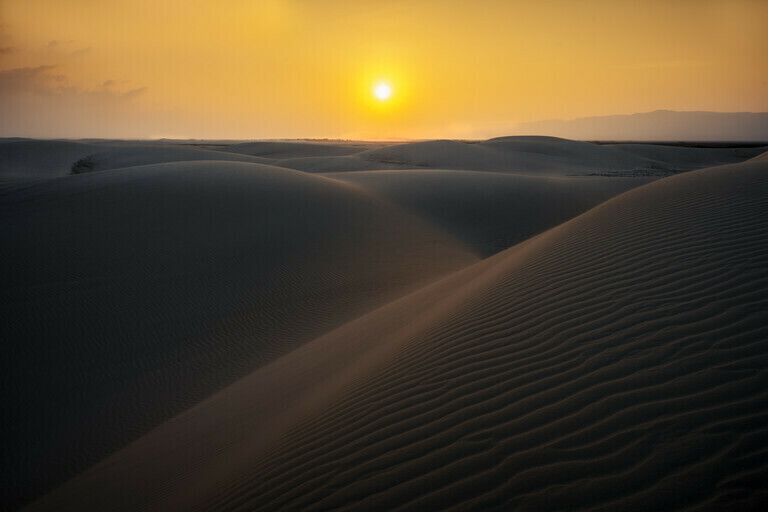 Sunset Desert