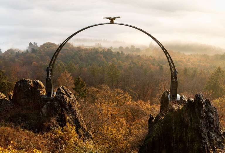 Morgenlicht am Adlerbogen