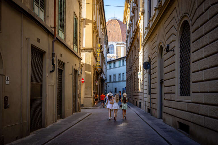 Drei Grazien in Florenz