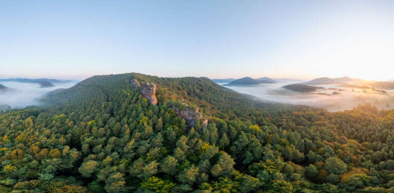 Geiersteine im Herbst