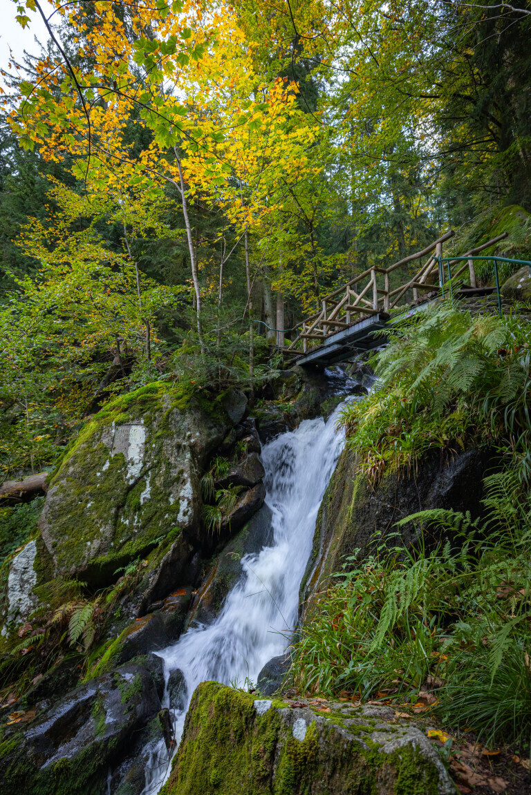 Brücke über den rauschenden Gertelbach