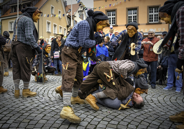 Rotzlöffel am Gengenbacher Fasnetsumzug 2020