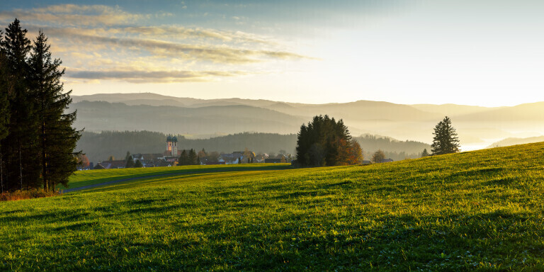 St.Märgen im Abendlicht