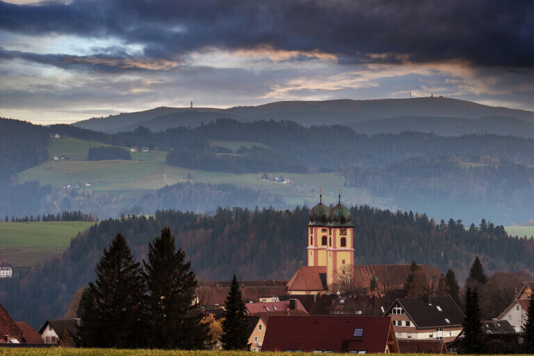 St.Maergen im Abendlicht