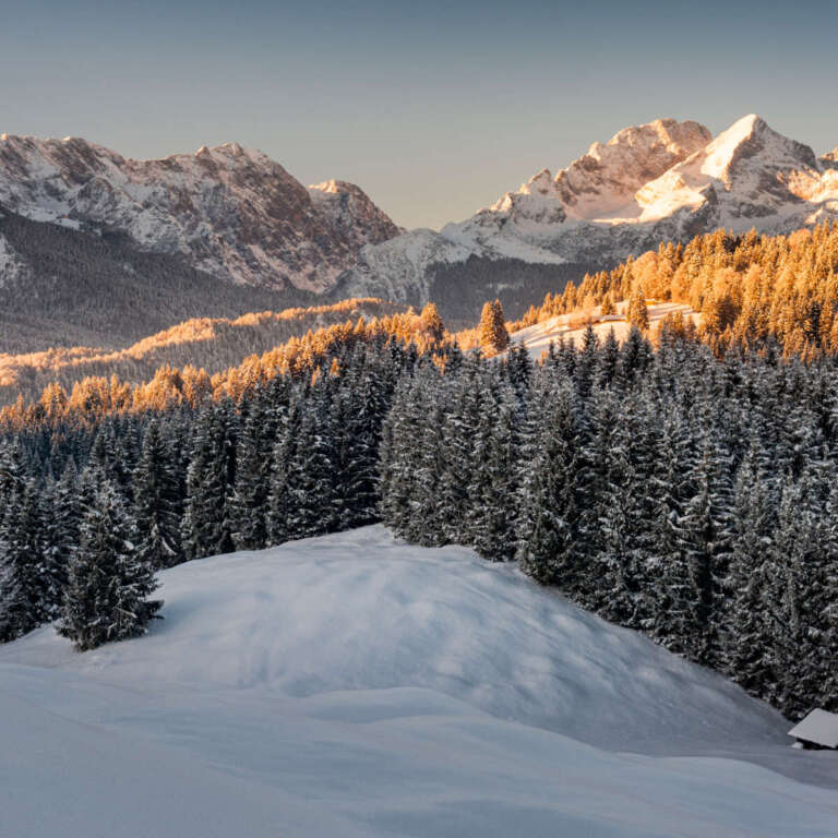 Alpspitze im Morgenlicht