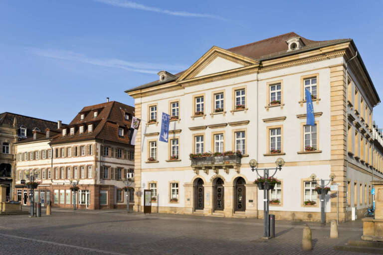 Das Rathaus von Landau in der Pfalz