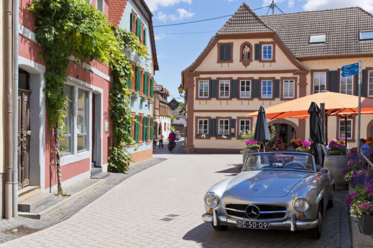 In der Tanzstraße im Weinort St. Martin