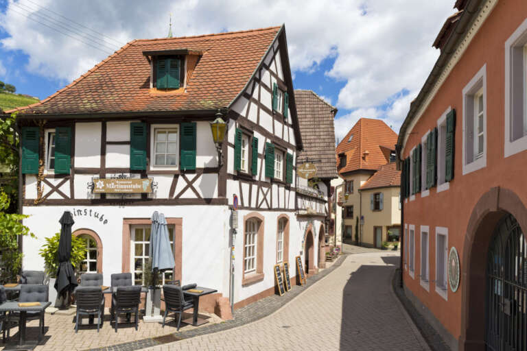 Fachwerkhaus in der Tanzstraße von St. Martin