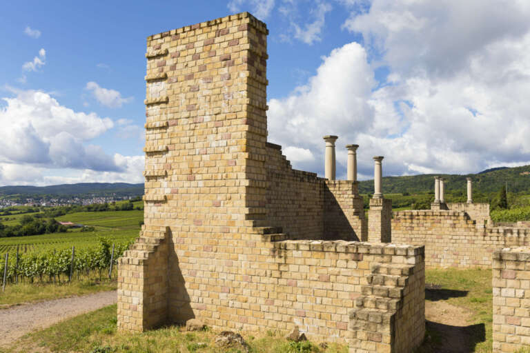 Das römische Weingut Weilberg in Ungstein