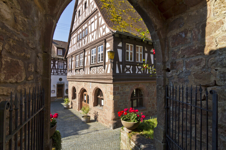 Das historische Rathaus in Dörrenbach – Pfalz